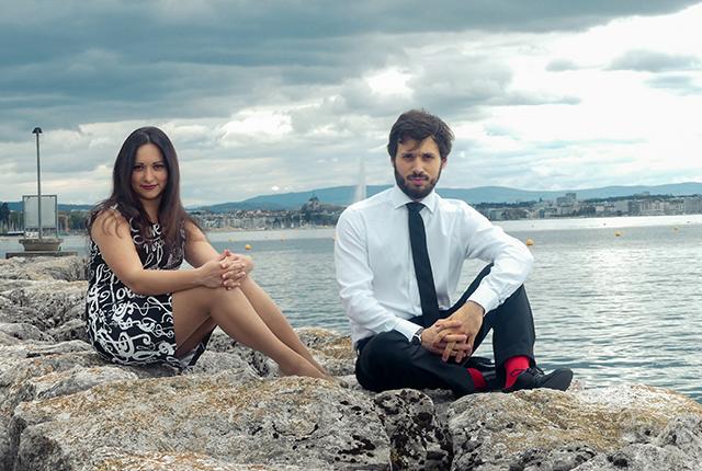 Dinara Klinton and Timothée Botbol