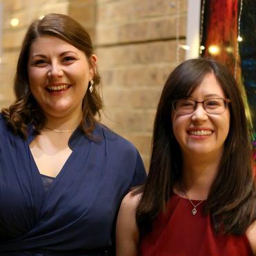 Siân Dicker and Krystal Tunnicliffe